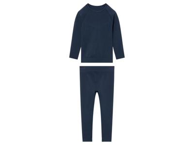 lupilu Kinder thermo skiondergoed (110/116, Marineblauw)