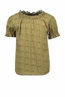 Like Flo Meisjes crepe top - Animal - thumbnail