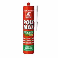 Griffon Poly Max® Afdichtingskit Fix & Seal Express Wit Koker 425g - 6150450 - thumbnail