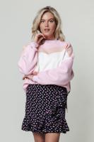 Colourful Rebel Shelby Hearts Rok  Zwart Dames - Basic Fit - Viscose - thumbnail