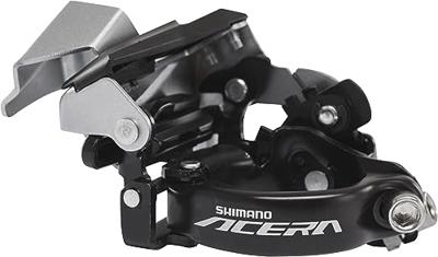Voorderailleur 3 x 9-speed Shimano Acera M3000 top swing / dual pull 40T - Zwart/Zilver - thumbnail