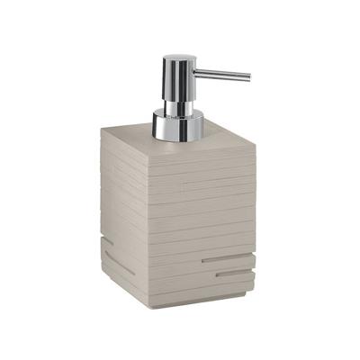 Zeepdispenser Sapho Quadrotto Vrijstaand 430 ML Polyresin Beige Sapho