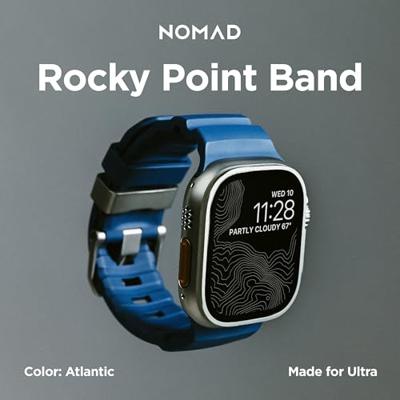 Nomad Rocky Point horlogeband / natural hardware 45/46/49mm - Atlantic