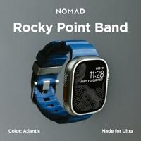 Nomad Rocky Point horlogeband / natural hardware 45/46/49mm - Atlantic - thumbnail