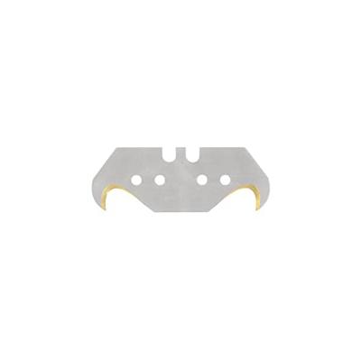 Promat/Tecwerk Haakmes | L48,2xB18,7xS0,65mm | titanium met perforatie | 10 stuks / dispenser - 4000817768