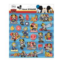 Disney foamstickers Mickey Mouse 24 x 20,5 cm 22 delig blauw - thumbnail