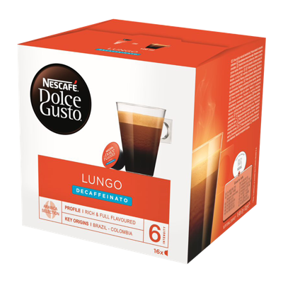 Dolce Gusto - Lungo Decaffeinato - 3x 16 Capsules