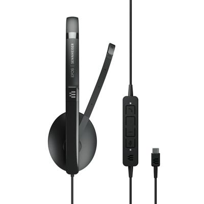 Hoofdtelefoon met microfoon Sennheiser 1000919 Zwart