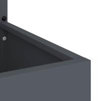 VidaXL Tuin privacy screen antraciet 32 x 140 cm koudgewalst staal - thumbnail