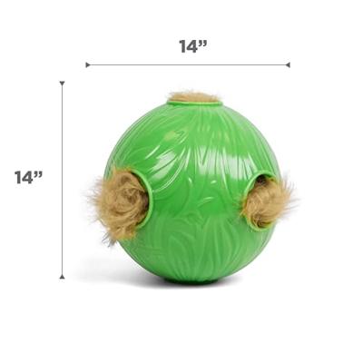 Outward Hound Nina ottosson dog snuffle n' treat bal groen Outward Hound Nina ottosson dog snuffle n' treat bal groen