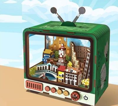 Modelbouw Houten Puzzel Venetie |118 Onderdelen Creatief & Educatief