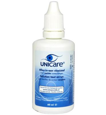 Unicare Alles-in-een vloeistof zachte lenzen (60 ml)