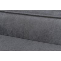 TRIXIE Antislip hondenbank LIANO, hoekig, 100 × 60 cm, grijs met afneembare, wasbare overtrek - 37985 - thumbnail