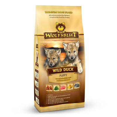 Wolfsblut - Wild Duck Puppy - 15 kg - eend - droogvoer - hondenvoer - graanvrij