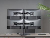 Equip 650127 monitorarm vrijstaand Zwart - thumbnail