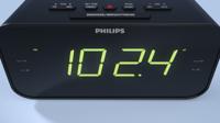 Philips TAR3306/12 Klokradio Zwart - thumbnail