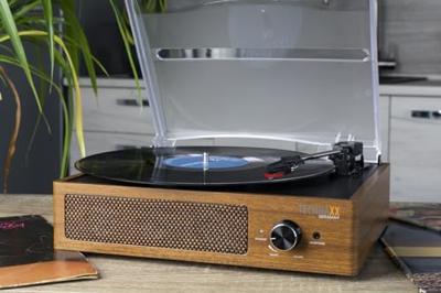 Technaxx TX-186 USB-platenspeler Belt drive Bruin