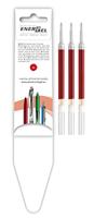 Gelschrijvervulling pentel lr7 energel m 3st rood - thumbnail