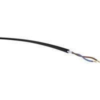 VER H07RN-F 2x 1,5 Ri. 50 Krachtoverbrenging H07RN-F 2 x 1.50 mm² Zwart 50 m - thumbnail