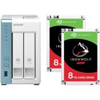 Qnap TS-231P3-2G + 16TB (2x8TB) - thumbnail