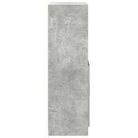 Keukenkast 57x41,5x131,5 cm bewerkt hout betongrijs - thumbnail