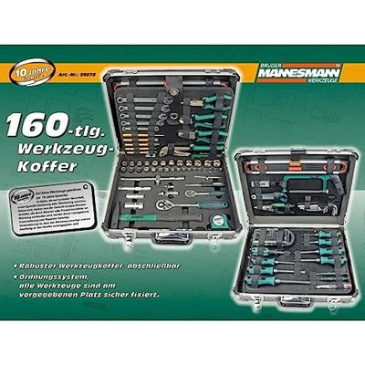 Brüder Mannesmann gereedschapset 160-delig 29078