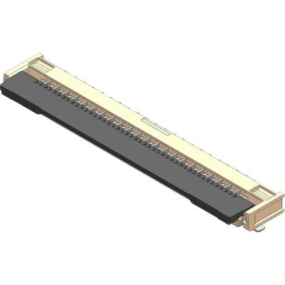 Molex 2005290080 FFC/FPC-aansluiting Totaal aantal polen: 8 Rastermaat: 1 mm Inhoud: 1 stuk(s)