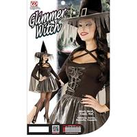 Zilveren heks verkleedkostuum - thumbnail