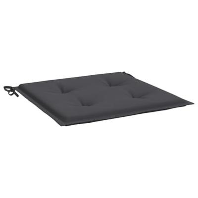 VidaXL Tuinstoelkussens 6 st 40x40x4 cm oxford stof antracietkleurig VidaXL Tuinstoelkussens 6 st 40x40x4 cm oxford stof antracietkleurig