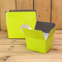 Bonbon doosjes - Chocolade doosje - Limoengroen 134 basic laag - 24 stuks - thumbnail