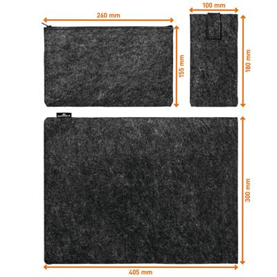 Durable Laptophoes MultiBag EFFECT Geschikt voor max. (laptop): 41,7 cm (16,4) Antraciet, Grijs