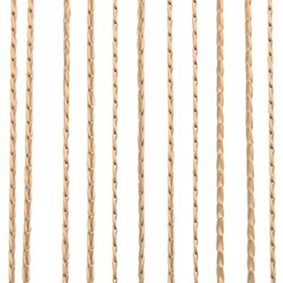 Draadgordijnen 140x250 cm beige 2 st