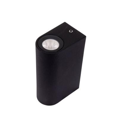 Wandarmatuur UP Down zwart 100x38x61mm 2 x 161lumen niet dimbaar voor binnen buiten