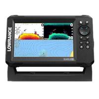 Gecombineerde GPS-fishfinder - LOWRANCE - Eagle 7 - 83/200 HDI-transducer - IPS-scherm - FishReveal - thumbnail