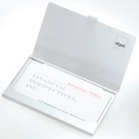 Sigel SI-VZ135 Visitekaartetui Mat Zilver - thumbnail