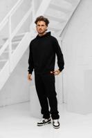 Cruyff Pique Trainingspak Heren Zwart - Maat S - Kleur: Zwart | Soccerfanshop - thumbnail