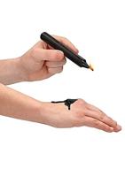 Teasing Wax Candles - Parafin - 4-pack - Black - thumbnail