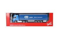 Herpa 318495 H0 Vrachtwagen DAF XG gardinendekzeilen „CTJ” (Nordrhein-Westfalen/Dormagen) - thumbnail