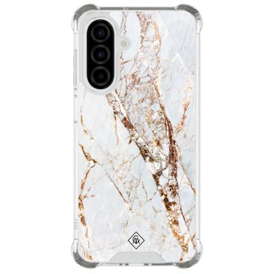 Samsung Galaxy A26 shockproof hoesje - Marmer goud Samsung Galaxy A26 shockproof hoesje - Marmer goud