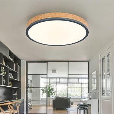Globo Houten led plafondlampDoro Ø 45cm - 416080WD2R