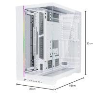 Lian Li O11 Dynamic EVO XL Full Tower PC-behuizing Wit - thumbnail