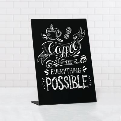 Krijtbord Europel L-standaard A4 Krijtbord Europel L-standaard A4