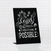 Krijtbord Europel L-standaard A4 - thumbnail