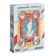 Clementoni Puzzel Fantastic Animals Lama 500st