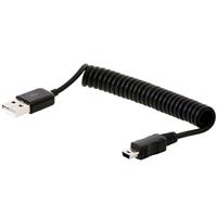 Delock USB-kabel USB 2.0 USB-A stekker, USB-mini-B stekker 0.60 m Zwart 83164 - thumbnail
