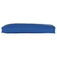 VidaXL Pallet kussen set 2 pcs koninklijk blauw 100 x 40 x 8 cm - thumbnail