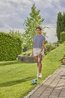 Gardena 9858-20 accu grasschaar 8 cm Zwart, Groen Lithium-Ion (Li-Ion) 3,6 V - thumbnail