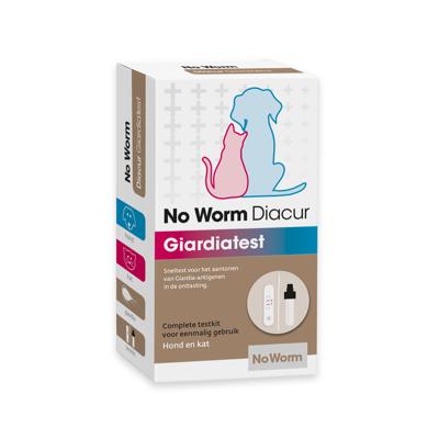 No Worm Diacur Giardiatest voor hond en kat Per verpakking