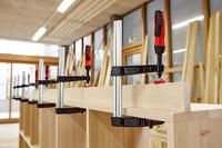 Bessey TG40B8-2K Smeedijzeren schroefklem TG-2K 400/80 Spanbreedte (max.):400 mm Afm. werkbereik:80 mm - thumbnail
