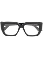 Bottega Veneta Eyewear square-frame glasses - Black - thumbnail